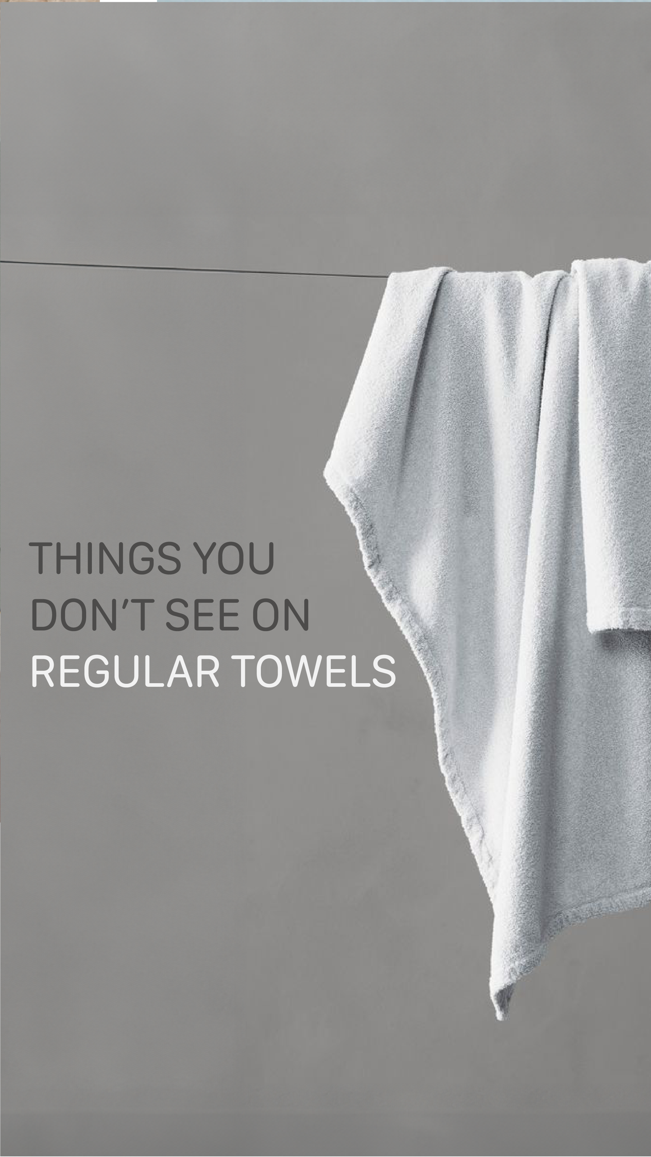 Time to Part Ways with Your Regular Towel